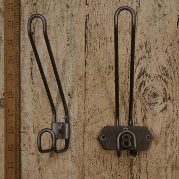 Alternative view of Coat Hook Wire School 2 Part (order Plaque) 165mm x 5mm wire