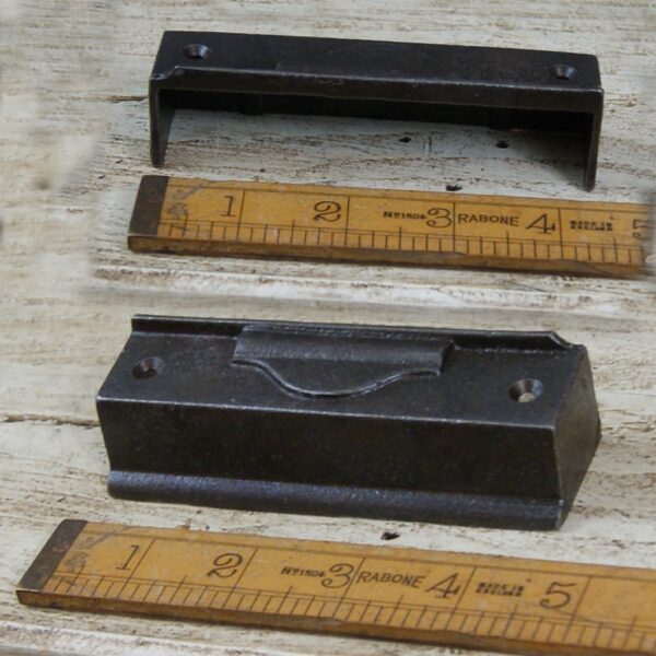 Rim Lock Keep Half Moon Heavy Cast Iron 110mm