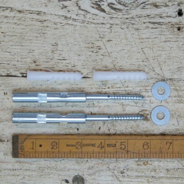 Concealed Shelf Support Screw-in 80mm Rod Masonry 12mm x 145mm