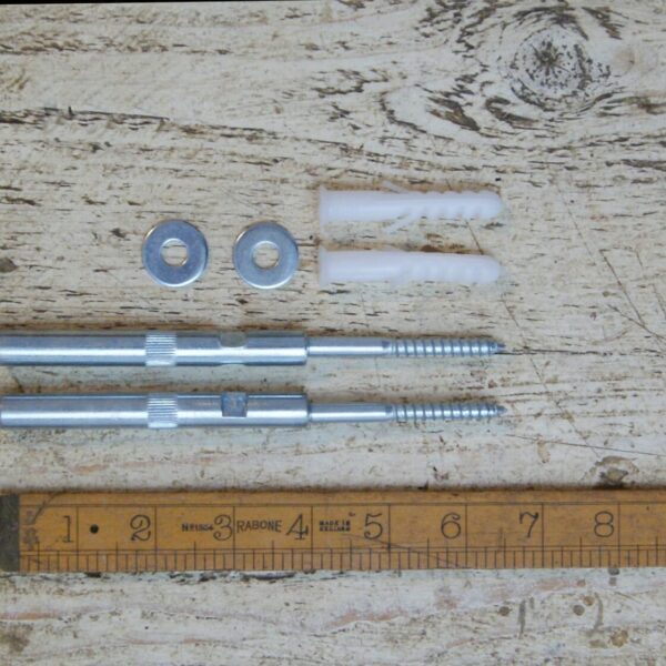 Concealed Shelf Support Screw-in 100mm Rod Masonry 12mm x 165mm