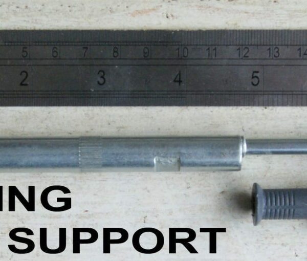 Concealed Shelf Support Screw-in 120mm Rod Masonry 12mm x 185mm