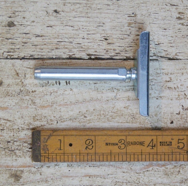 Concealed Floating shelf support screw mount plate ZP 92mm