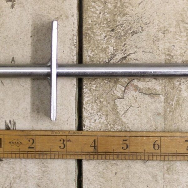 Concealed Shelf Support Strong Glue-In YZP 12mm Diameter x 185mm