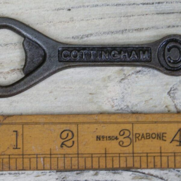 Bottle Opener Cottingham Collection Hand Held Cast Antique Iron