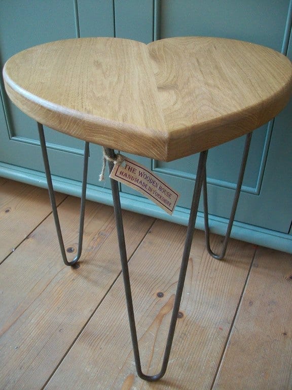 Hairpin Leg 2 Prong Antique Iron 200mm - Image 2