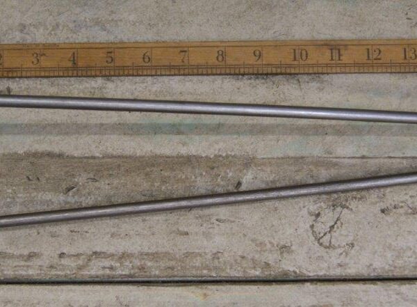 Hairpin Leg 2 Prong Antique Iron 400mm