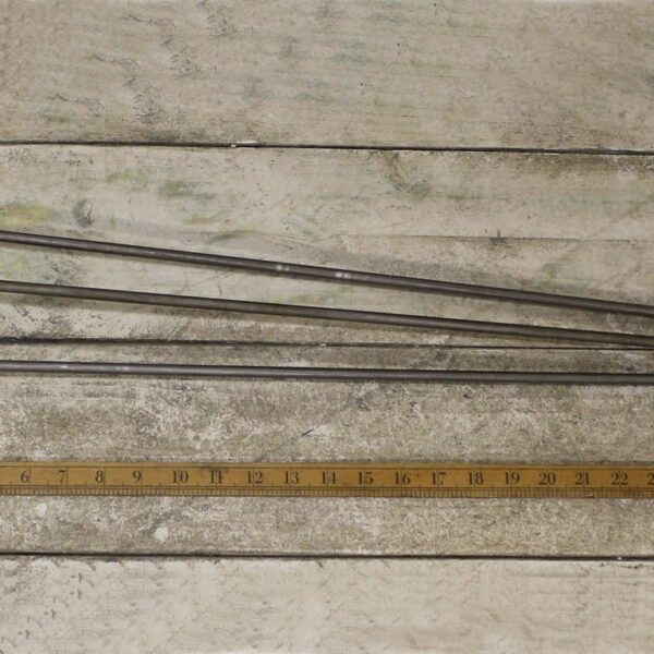 Hairpin Leg 3 Prong Antique Iron 8mm Diameter Rod 760mm