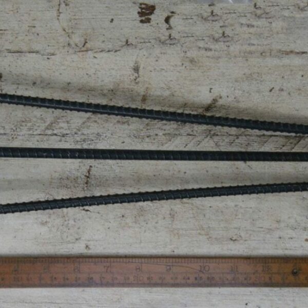 Hairpin Leg RE-BAR 3 Prong Antique Iron 400mm