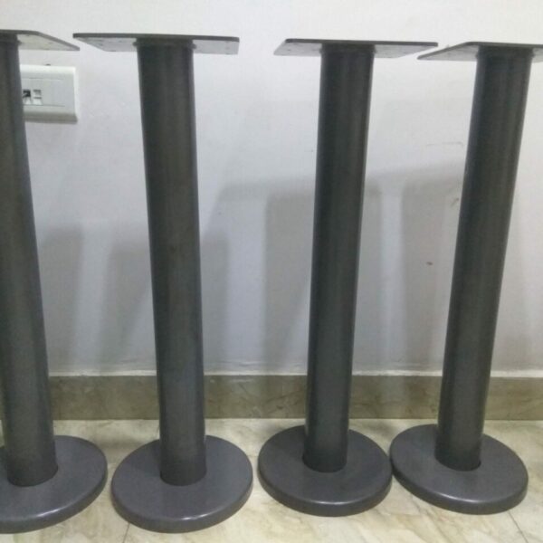 Dining Table Pedestal Dining Table Base & Stem Rust 700mm