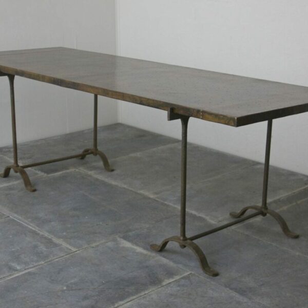 Alternative view of Table TRESTLE Underframe Lipped 25mm Tube Steel 710mm x 710mm