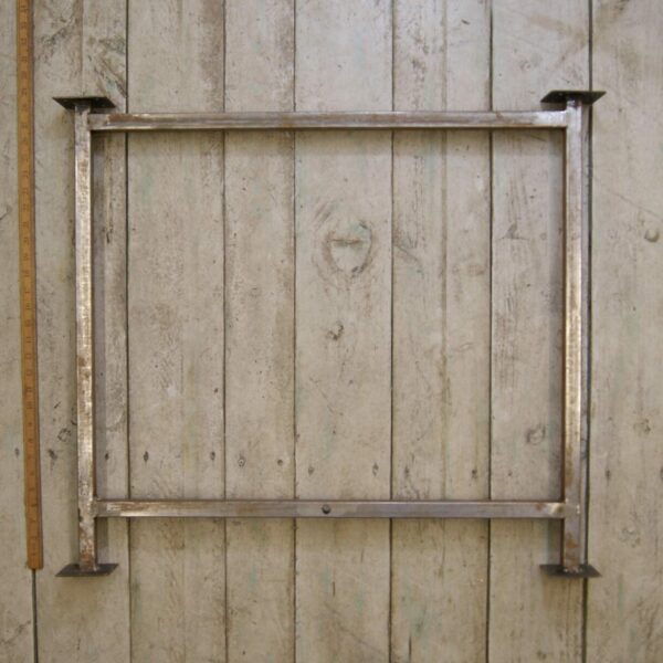 Table End Frame SCHOOL 25mm Square Box Steel 710mm x 620mm Wide