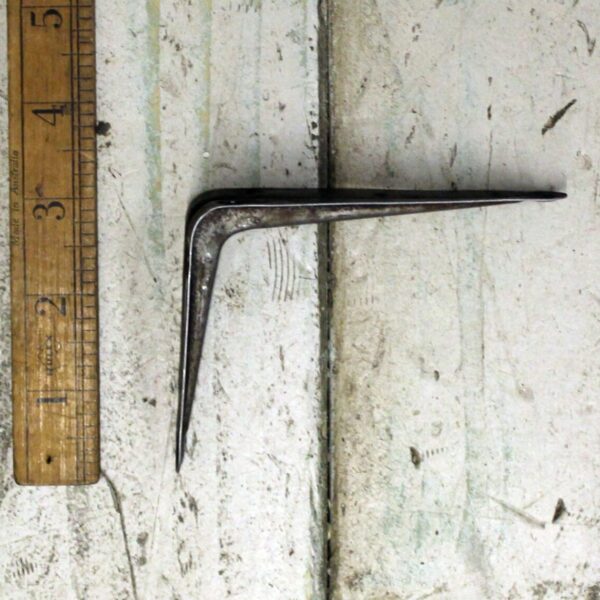 Shelf Bracket Pressed LONDON TYPE Antique Iron 75mm x 100mm