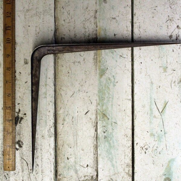 Shelf Bracket Pressed LONDON TYPE Antique Iron 250mm x 300mm