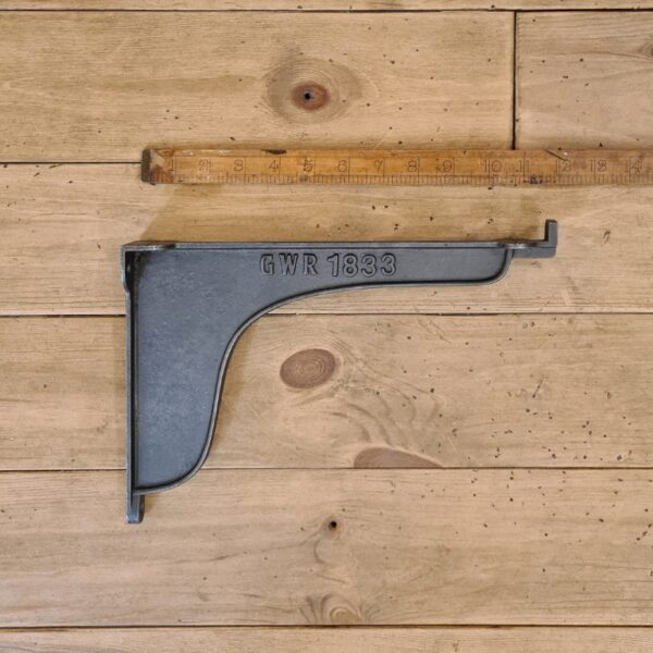 Shelf Bracket Lip Railway GWR 1833 Cast Antique Iron 305mm