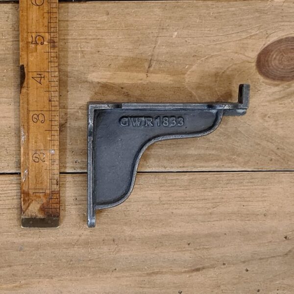 Shelf Bracket Lip Railway GWR 1833 Cast Antique Iron 105mm