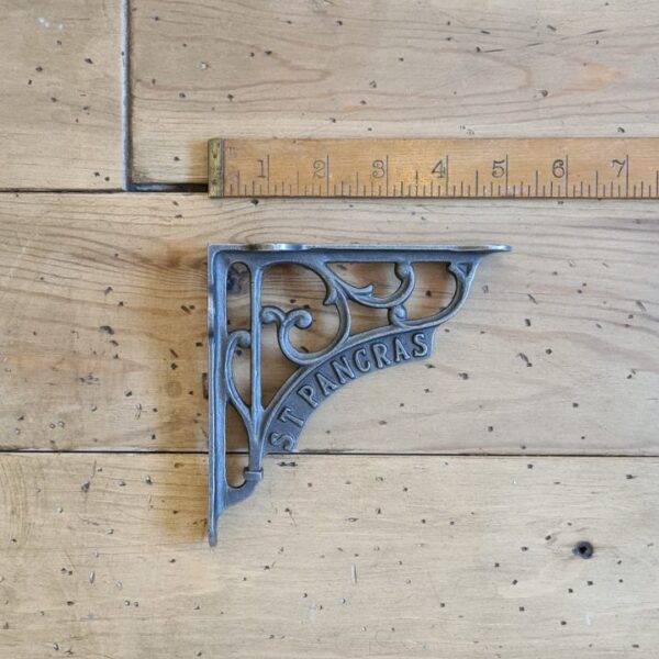 Shelf Bracket ST PANCRAS Heritage Cast Antique Iron 125mm x 125mm