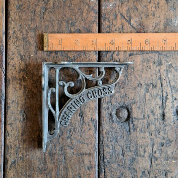 Shelf Bracket CHARING CROSS Heritage Cast Antique Iron 125mm X 125mm