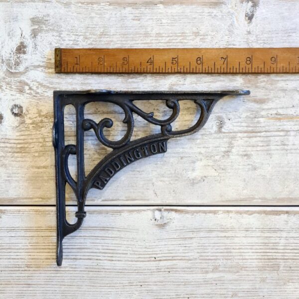 Shelf Bracket PADDINGTON Heritage Cast Antique Iron 178mm x 197mm