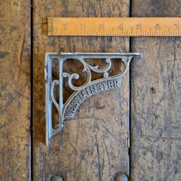 Shelf Bracket WESTMINSTER Heritage Cast Antique Iron 125mm X 125mm