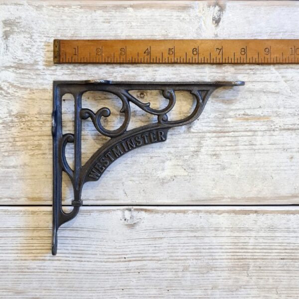 Shelf Bracket WESTMINSTER Heritage Cast Antique Iron 175mm x 194mm