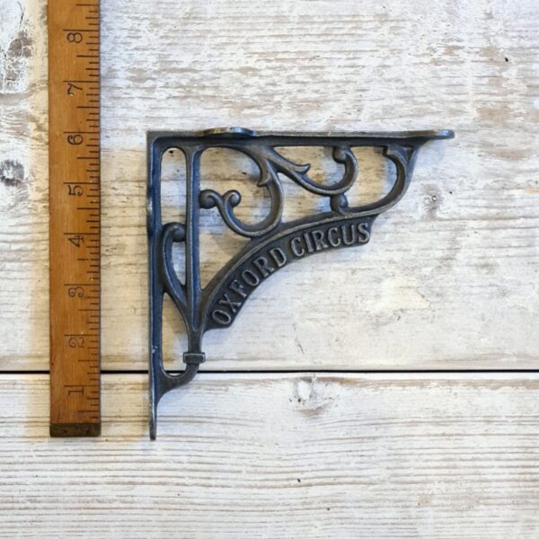 Shelf Bracket OXFORD CIRCUS Heritage Cast Antique Iron 150mm X 150mm