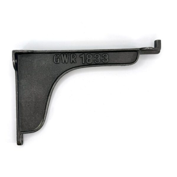 Shelf Bracket Lip Railway GWR 1833 Cast Antique Iron 220mm