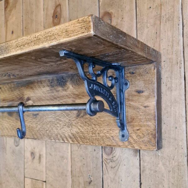 Alternative view of Shelf Bracket J Duckett & Son Takes 15mm Rod 180mm x 205mm