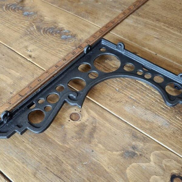 Alternative view of Shelf Bracket GUNSHOT Cast Antique Iron 245mm x 310mm