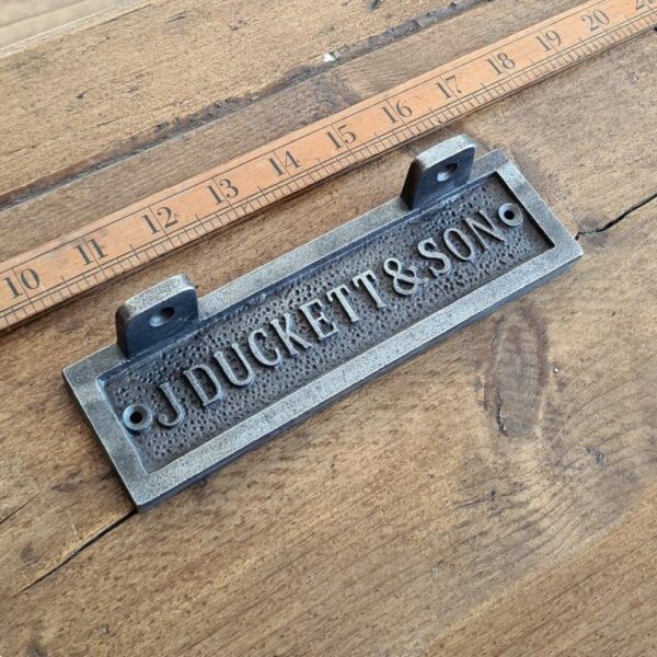 Alternative view of Shelf Bracket Alcove J DUCKETT Cast Antique Iron 50mm x 175mm