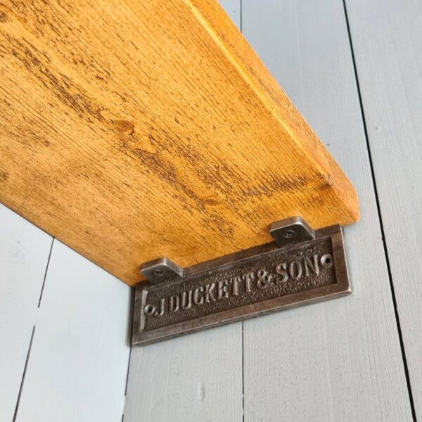 Shelf Bracket Alcove J DUCKETT Cast Antique Iron 50mm x 175mm