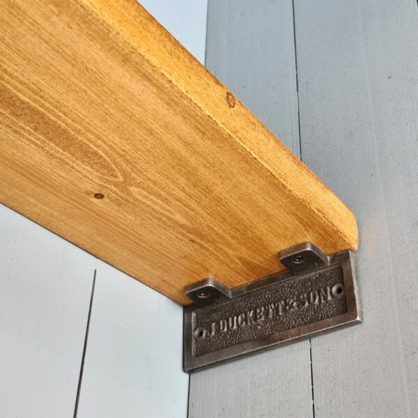 Shelf Bracket Alcove J DUCKETT Cast Antique Iron 50mm x 140mm