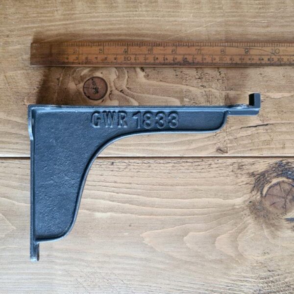 Shelf Bracket Lip Railway GWR 1833 Cast Antique Iron 230mm
