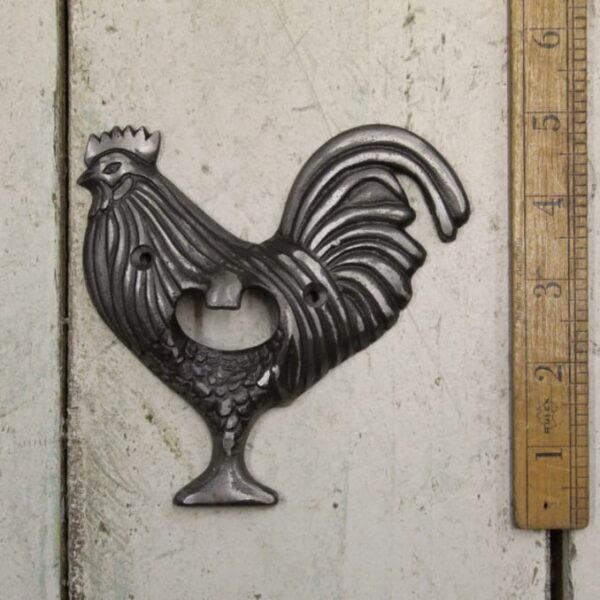 Bottle Opener Wall Mounted COCKEREL Cast Antique Iron