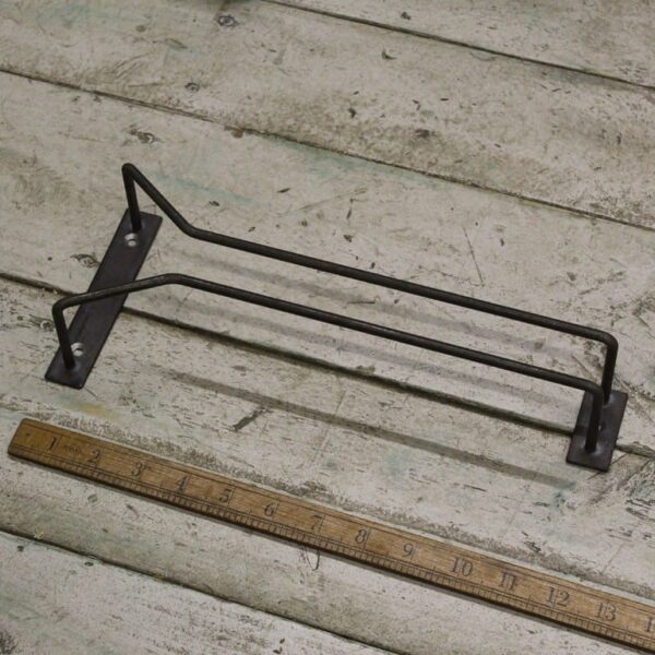 Wine Glass Holder Wire Ceiling Mounted Antique Iron 300mm
