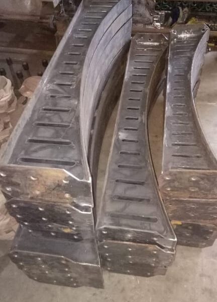 Dining Table End Connecting Bar THE GOLIATH Steel 1200mm