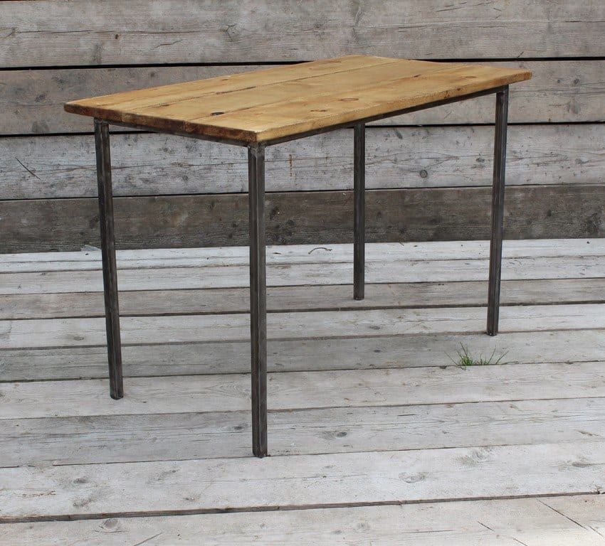 Table Underframe SCHOOL 25mm Box Ant Iron 1000 L x 600 W x 710mm H