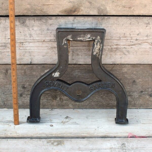 Bench End Frame COVENT GARDEN Cast Antique Iron 400mm