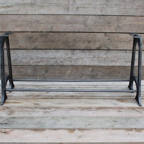Dining Table End Frame AXDANE 2 Hole Cast Iron 710mm X 620mm