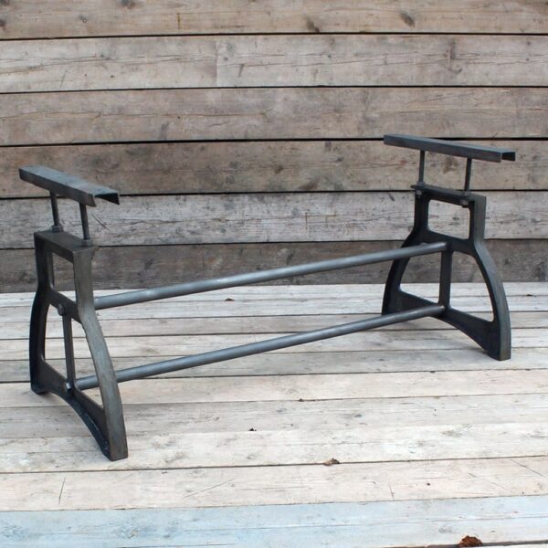Dining Table End Frame ELVINGTON Adjustable 720mm x 680mm W
