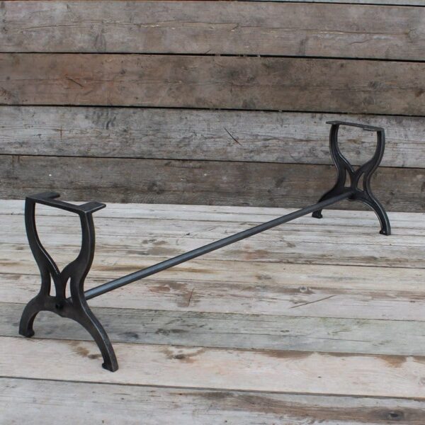 Bench End Frame HARDWICK 1 Rod Cast Iron 420mm x 250mm