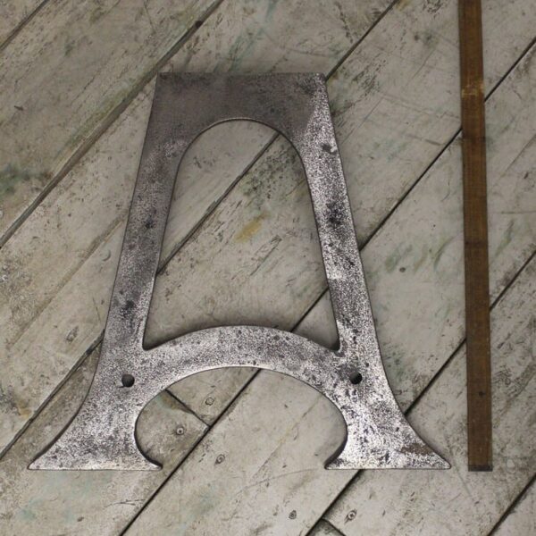 Coffee Table End Frame AXDANE 2 Hole Cast Iron 400mm x 400mm
