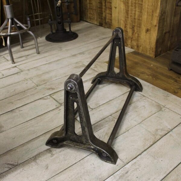 Coffee Table End Frame CANNON Cast Antique Iron 400mm