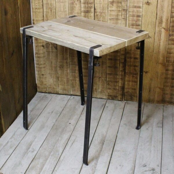Table Leg TIPTOE Tapered Antique Iron 710mm