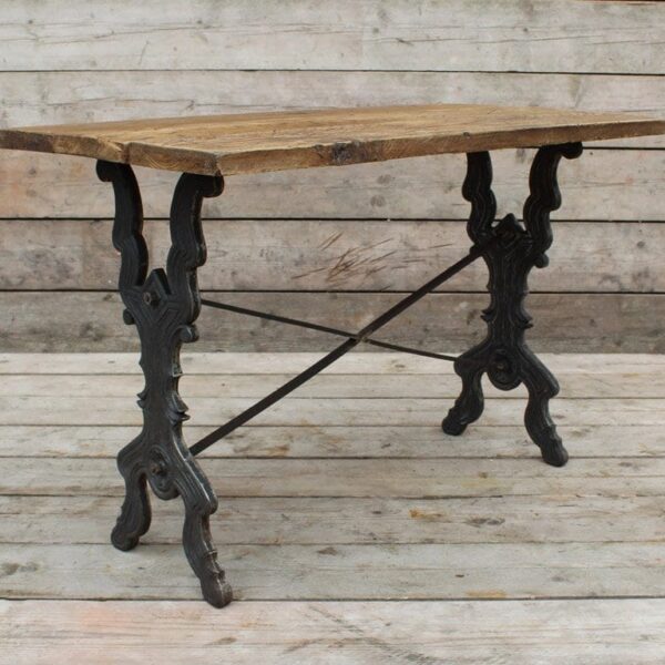 Table Set YARMOUTH detailed 'Y' Frame Cast Iron 710mm