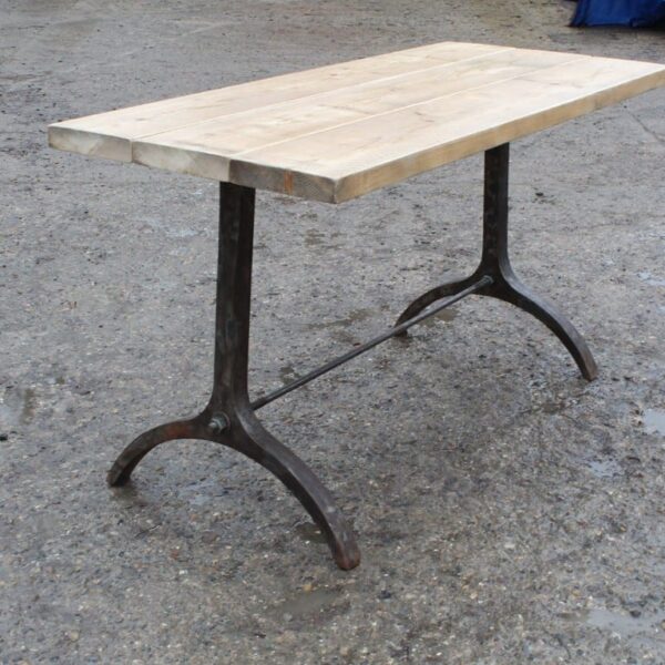Dining Table End Frame AMISH Cast Antique Iron 780mm