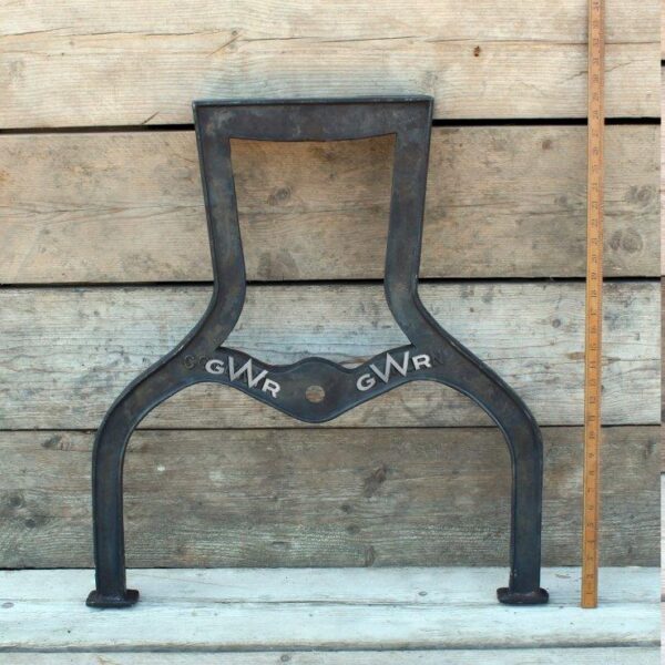 Table End Frame GWR (COVENT DESIGN) Cast Antique Iron 710mm