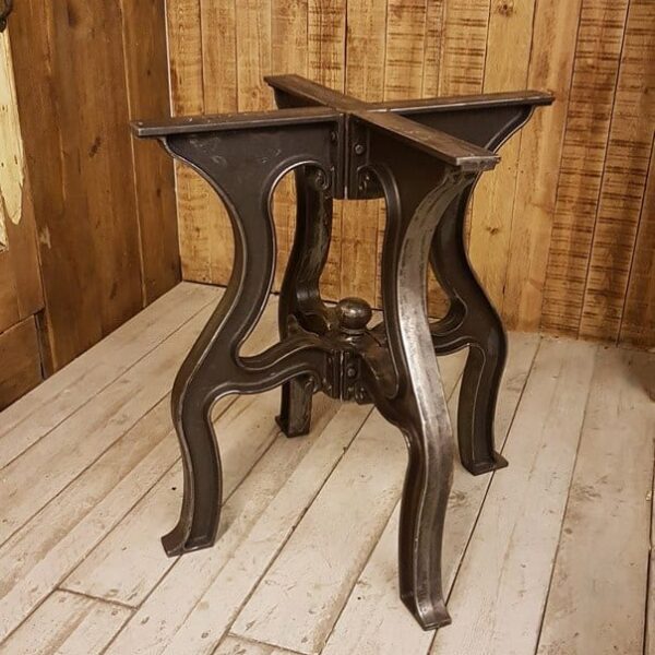 Table Base KINGSTON 4 Way Cross Frame Cast Iron 710mm