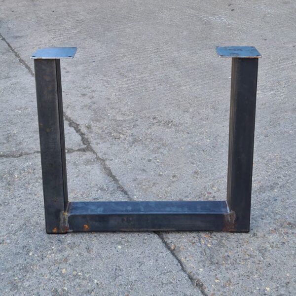 Table End Frame Modern Ind U-SHAPE 710mm x 820mm W