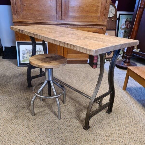 Alternative view of Console Table End Frame MILTON Cast Antique Iron 710mm x 380mm