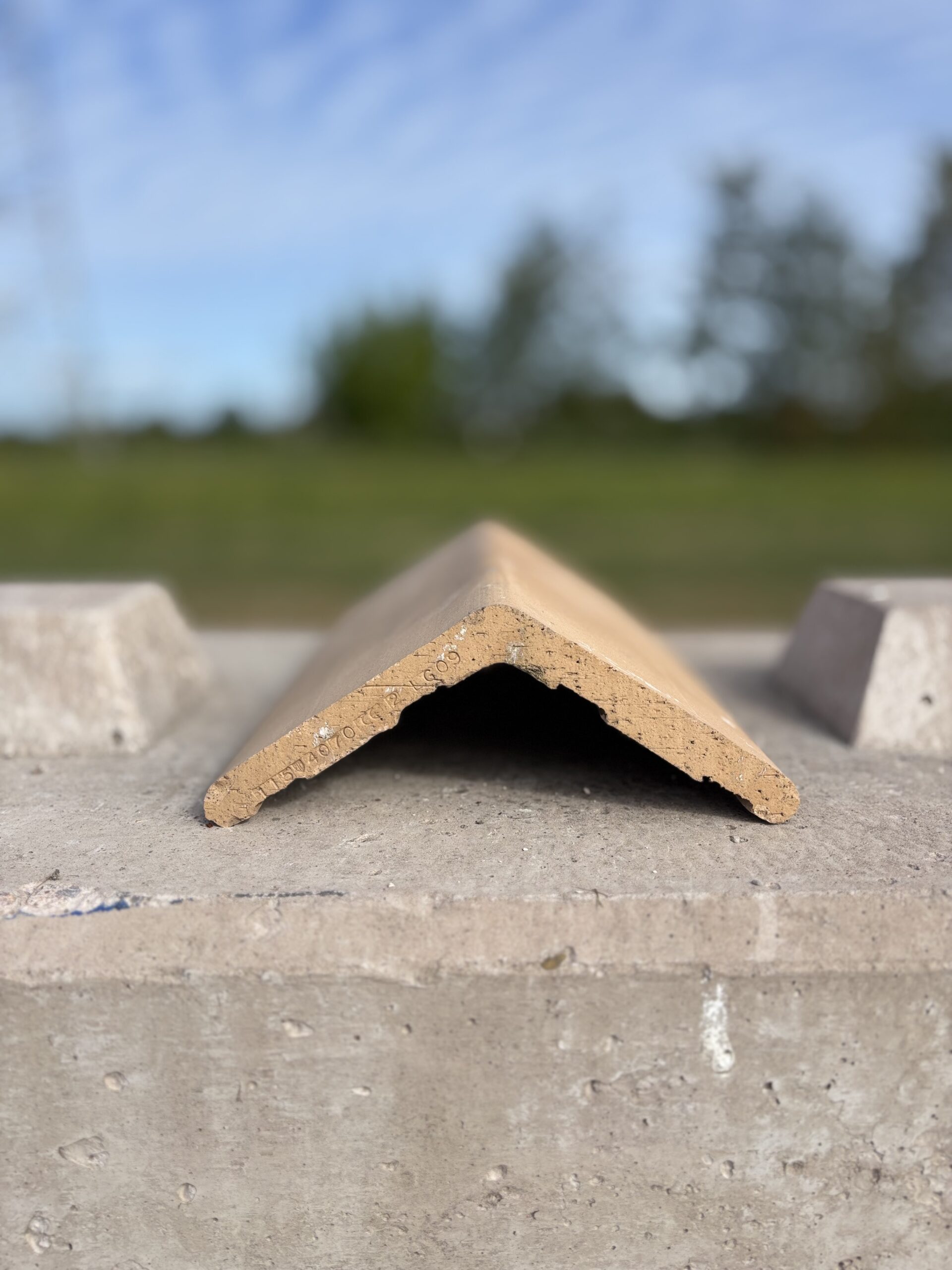Buff Clay Ridge Tiles - Image 3